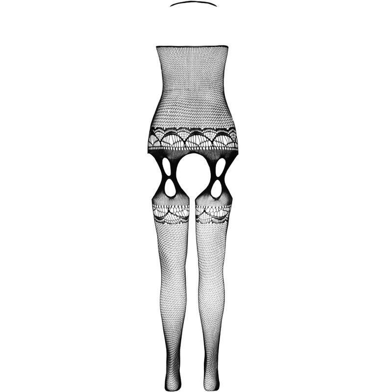 PASSION - ECO COLLECTION BODYSTOCKING ECO BS006 NEGRO 3 PASSION - ECO COLLECTION BODYSTOCKING ECO BS006 NEGRO - Imagen 4