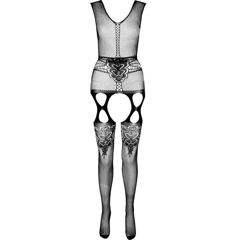 PASSION - ECO COLLECTION BODYSTOCKING ECO BS014 NEGRO 4 PASSION - ECO COLLECTION BODYSTOCKING ECO BS014 NEGRO - Imagen 5