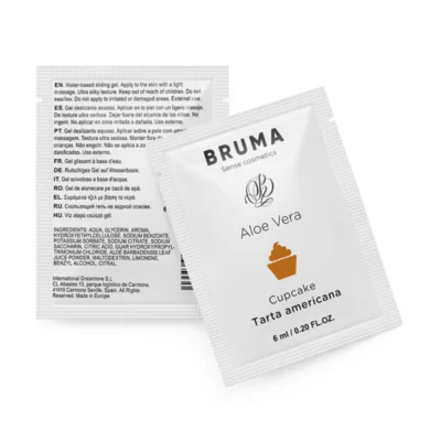BRUMA – 6 ML GEL DESLIZANTE CON ALOE VERA SABOR A TARTA AMERICANA