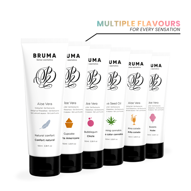BRUMA - GEL DESLIZANTE CON ALOE VERA SABOR A TARTA AMERICANA 100 ML 7 BRUMA - GEL DESLIZANTE CON ALOE VERA SABOR A TARTA AMERICANA 100 ML - Imagen 7