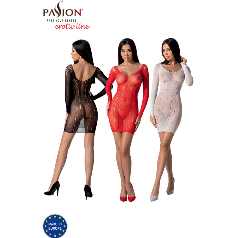 PASSION - BS101 BODYSTOCKING NEGRO TALLA UNICA 5 PASSION - BS101 BODYSTOCKING NEGRO TALLA UNICA - Imagen 6