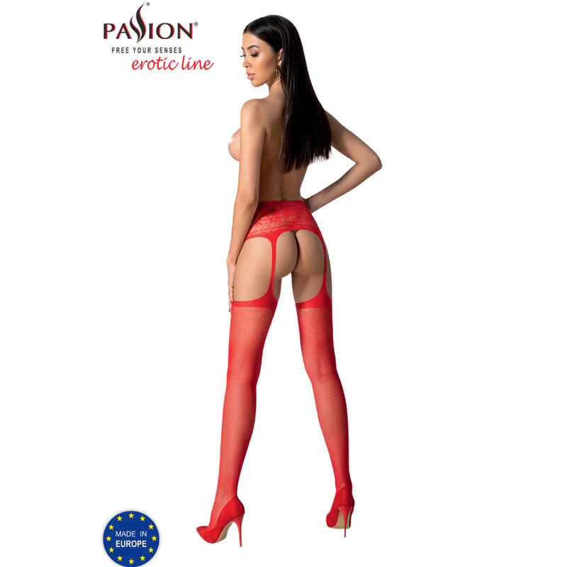 PASSION - S028 MEDIAS CON LIGUERO NEGRO TALLA UNICA 1 PASSION - S028 MEDIAS CON LIGUERO NEGRO TALLA UNICA - Imagen 2
