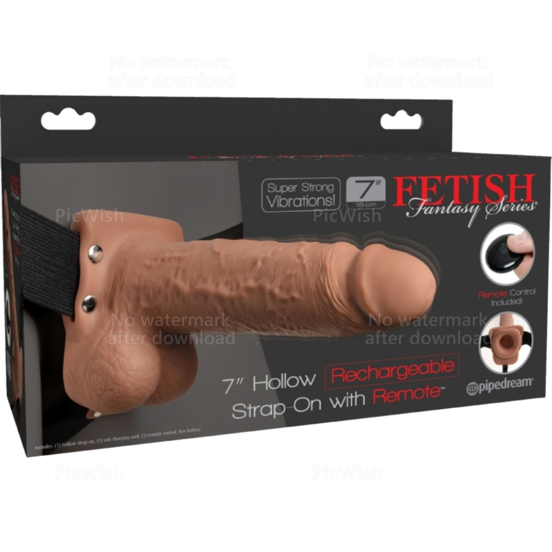 FETISH FANTASY SERIES - ARNÉS AJUSTABLE PENE REALÍSTICO CON TESTÍCULOS RECARGABLE Y VIBRADOR 17.8 CM 3 FETISH FANTASY SERIES - ARNÉS AJUSTABLE PENE REALÍSTICO CON TESTÍCULOS RECARGABLE Y VIBRADOR 17.8 CM - Imagen 3