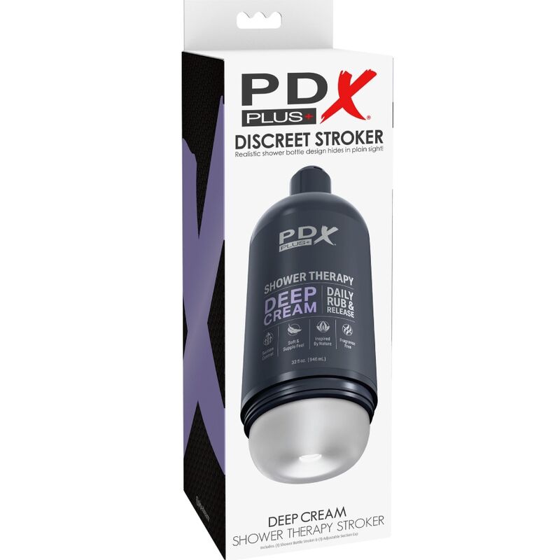 PDX PLUS - MASTURBADOR STROKER DISEÑO DISCRETO DE BOTE CHAMPU DEEP CREAM 5 PDX PLUS - MASTURBADOR STROKER DISEÑO DISCRETO DE BOTE CHAMPU DEEP CREAM - Imagen 5