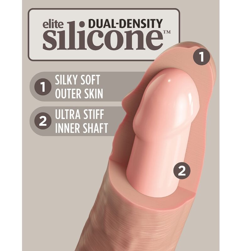 KING COCK - ÉLITE DILDO REALÍSTICO VIBRADOR & SILICONA CONTROL REMOTO 23 CM 8 KING COCK - ÉLITE DILDO REALÍSTICO VIBRADOR & SILICONA CONTROL REMOTO 23 CM - Imagen 8