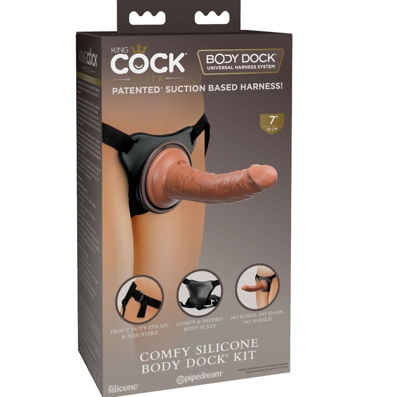 KING COCK - ÉLITE ARNÉS AJUSTABLE CONFORTABLE CON DILDO 17.8 CM 4 KING COCK - ÉLITE ARNÉS AJUSTABLE CONFORTABLE CON DILDO 17.8 CM - Imagen 4