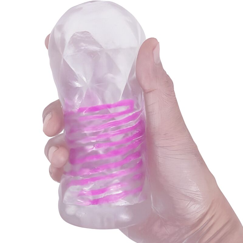 PRETTY LOVE - MASTURBADOR MASCULINO FANTASY ESPIRAL INTERNA Y BOLAS TRANSPARENTE 4 PRETTY LOVE - MASTURBADOR MASCULINO FANTASY ESPIRAL INTERNA Y BOLAS TRANSPARENTE - Imagen 4