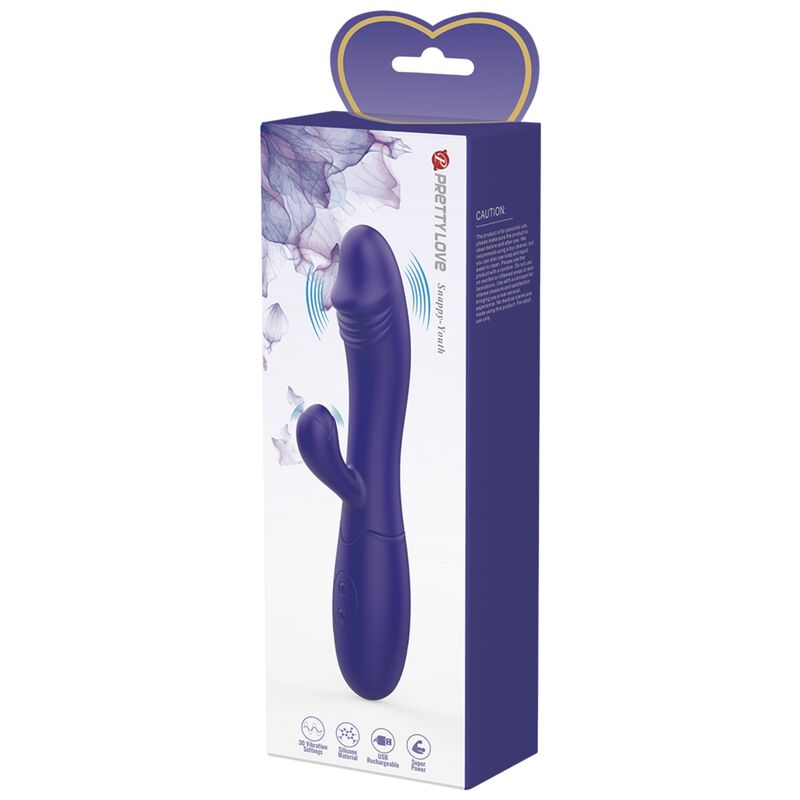 PRETTY LOVE - SNAPPY YOUTH VIBRADOR & ESTIMULADOR PUNTOG VIOLETA 8 PRETTY LOVE - SNAPPY YOUTH VIBRADOR & ESTIMULADOR PUNTOG VIOLETA - Imagen 8