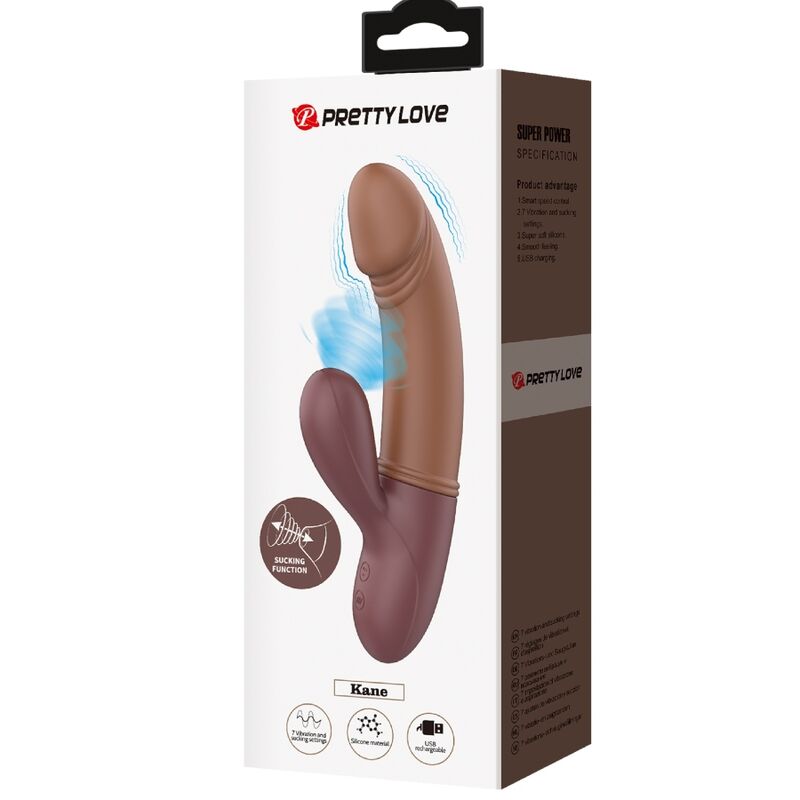 PRETTY LOVE - KANE VIBRADOR PUNTO G & SUCCIONADOR 5 PRETTY LOVE - KANE VIBRADOR PUNTO G & SUCCIONADOR - Imagen 5