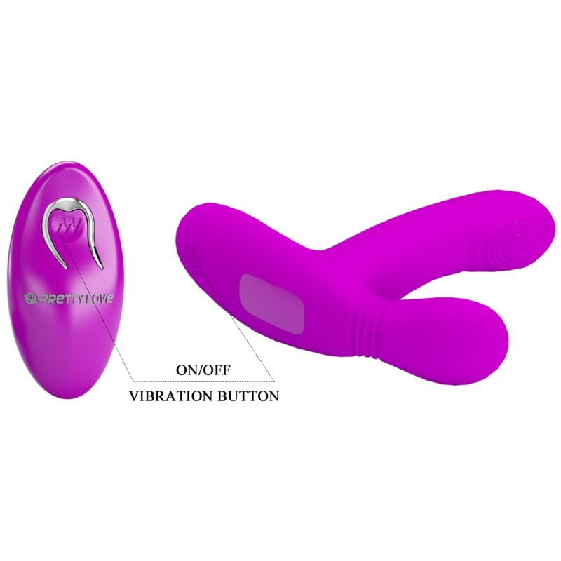 PRETTY LOVE - GERI MASAJEADOR CLITORIS CONTROL REMOTO ROSA 6 PRETTY LOVE - GERI MASAJEADOR CLITORIS CONTROL REMOTO ROSA - Imagen 6