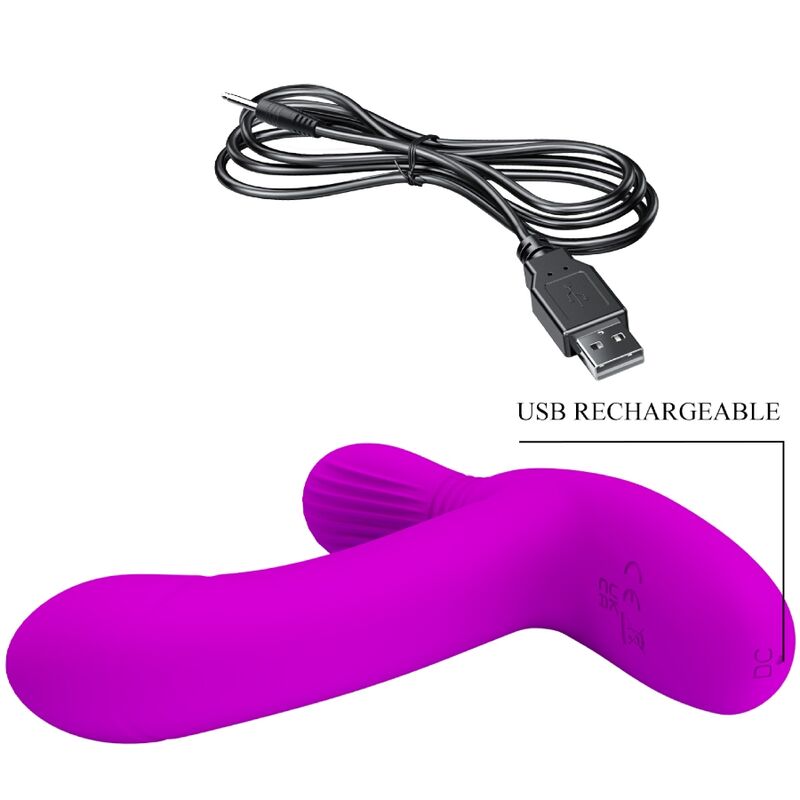 PRETTY LOVE - GERI MASAJEADOR CLITORIS CONTROL REMOTO ROSA 8 PRETTY LOVE - GERI MASAJEADOR CLITORIS CONTROL REMOTO ROSA - Imagen 8