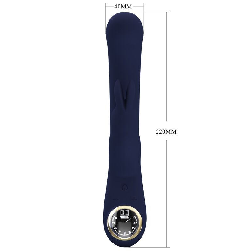 PRETTY LOVE - LAMAR VIBRADOR RABBIT & PUNTO G AZUL 6 PRETTY LOVE - LAMAR VIBRADOR RABBIT & PUNTO G AZUL - Imagen 6