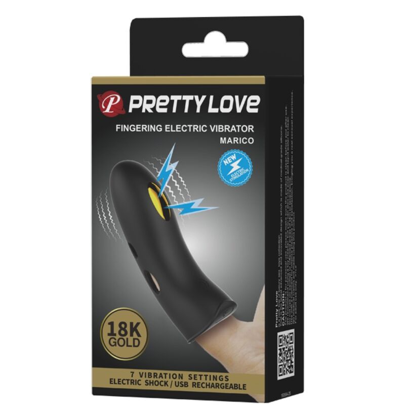 PRETTY LOVE - MARICO FUNDA DE DEDO ELECTRO-ESTUMILADOR NEGRO 2 PRETTY LOVE - MARICO FUNDA DE DEDO ELECTRO-ESTUMILADOR NEGRO - Imagen 2
