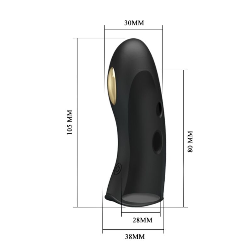 PRETTY LOVE - MARICO FUNDA DE DEDO ELECTRO-ESTUMILADOR NEGRO 7 PRETTY LOVE - MARICO FUNDA DE DEDO ELECTRO-ESTUMILADOR NEGRO - Imagen 7