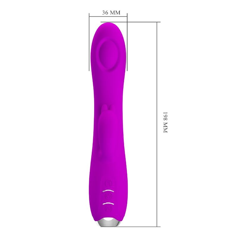 PRETTY LOVE - REGINA VIBRADOR-SUCCIONADOR RECARGABLE MORADO 9 PRETTY LOVE - REGINA VIBRADOR-SUCCIONADOR RECARGABLE MORADO - Imagen 9