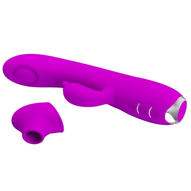 PRETTY LOVE - REGINA VIBRADOR-SUCCIONADOR RECARGABLE MORADO 7 PRETTY LOVE - REGINA VIBRADOR-SUCCIONADOR RECARGABLE MORADO - Imagen 7