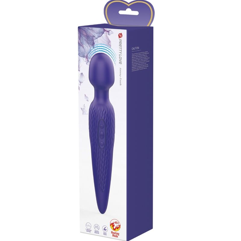 PRETTY LOVE - ANTONY YOUTH VIBRADOR WAND EFECTO CALOR VIOLETA 5 PRETTY LOVE - ANTONY YOUTH VIBRADOR WAND EFECTO CALOR VIOLETA - Imagen 5