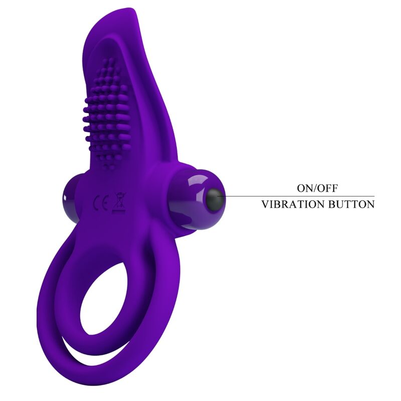 PRETTY LOVE - ANILLO VIBRADOR PARA PENE MORADO 9 PRETTY LOVE - ANILLO VIBRADOR PARA PENE MORADO - Imagen 9