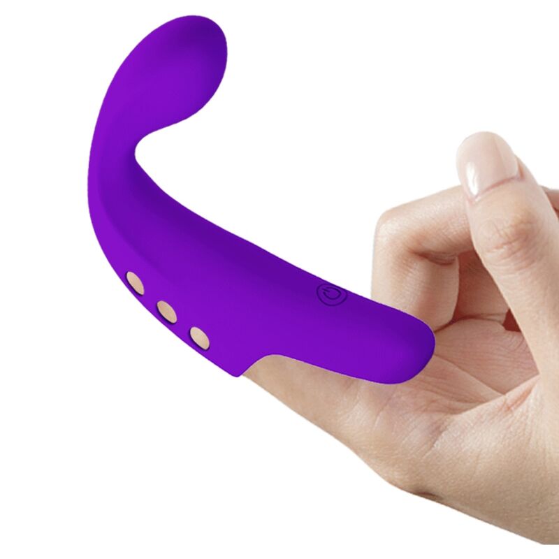 PRETTY LOVE - GORGON VIBRADOR DE DEDO RECARGABLE MORADO 5 PRETTY LOVE - GORGON VIBRADOR DE DEDO RECARGABLE MORADO - Imagen 5