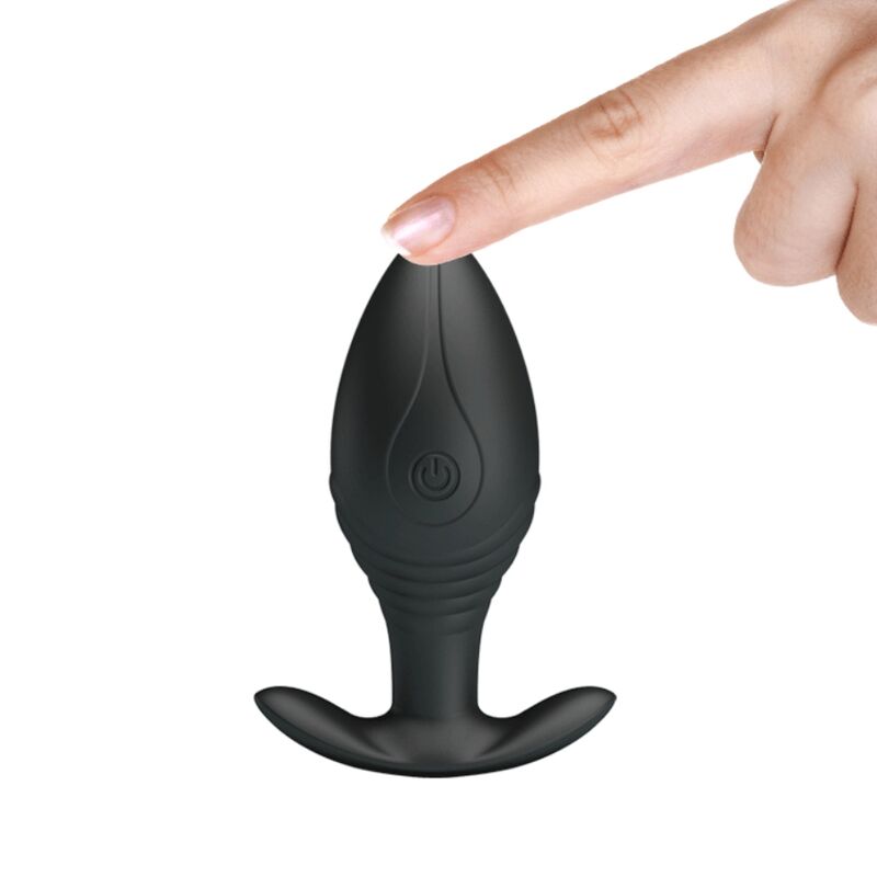 PRETTY LOVE - REGINA PLUG ANAL VIBRADOR RECARGABLE NEGRO 10 PRETTY LOVE - REGINA PLUG ANAL VIBRADOR RECARGABLE NEGRO - Imagen 10