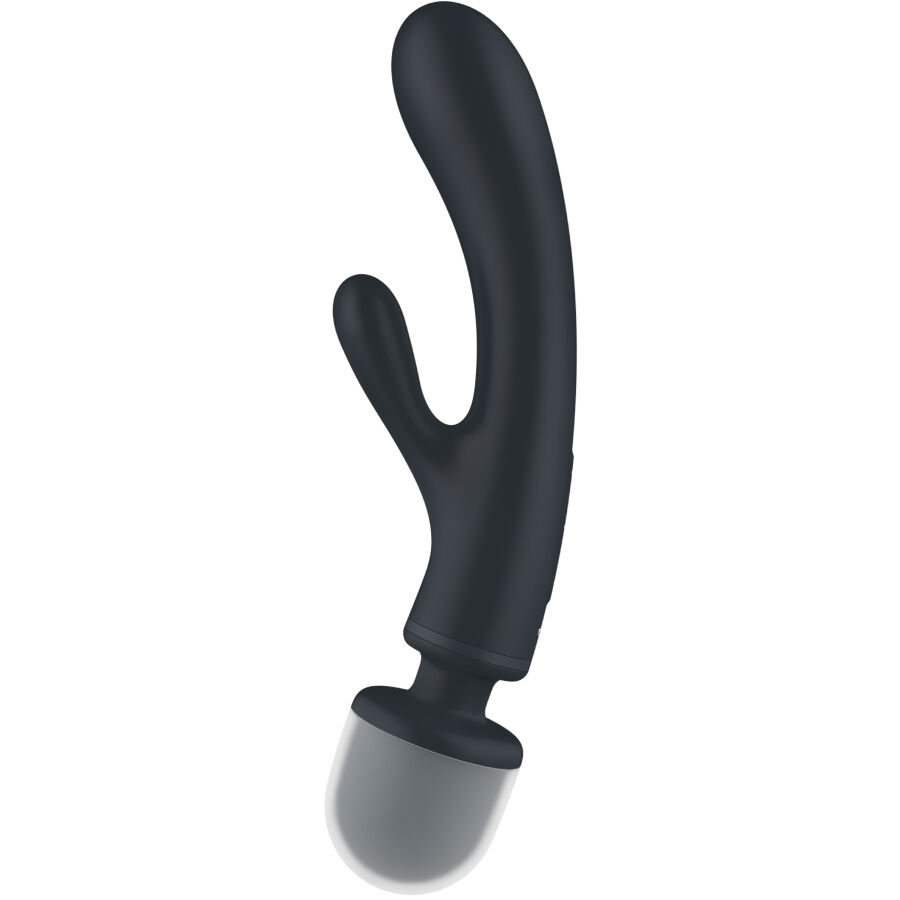 SATISFYER - TRIPLE LOVER MASAJEADOR VIBRADOR RABBIT ROSA 2 SATISFYER - TRIPLE LOVER MASAJEADOR VIBRADOR RABBIT ROSA - Imagen 3