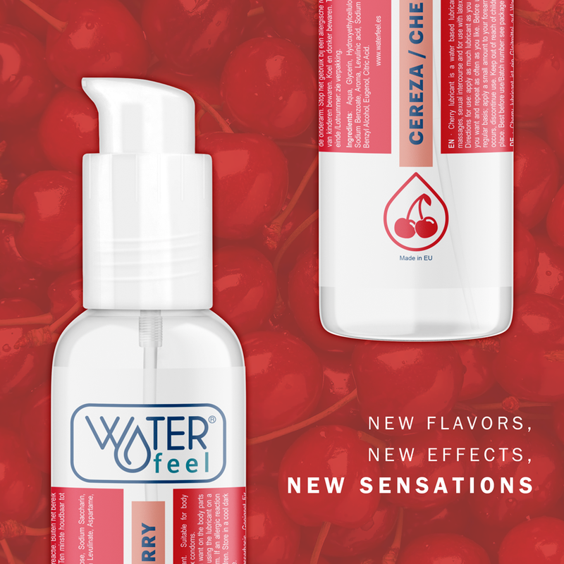 WATERFEEL - LUBRICANTE CEREZA 175 ML 6 WATERFEEL - LUBRICANTE CEREZA 175 ML - Imagen 6
