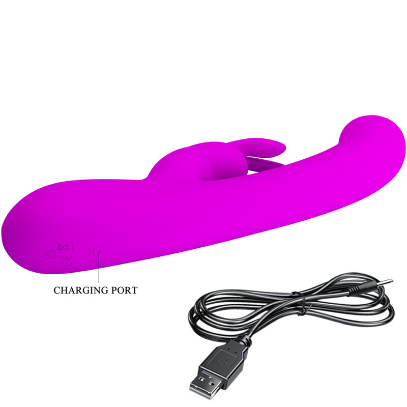 PRETTY LOVE - LAMAR VIBRADOR RABBIT & PUNTO G VIOLETA 7 PRETTY LOVE - LAMAR VIBRADOR RABBIT & PUNTO G VIOLETA - Imagen 7