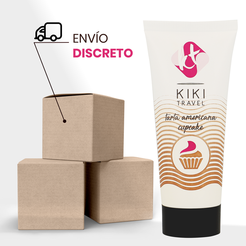 KIKÍ TRAVEL - GEL DESLIZANTE SABOR A TARTA AMERICANA CUPCAKE 50 ML 3 KIKÍ TRAVEL - GEL DESLIZANTE SABOR A TARTA AMERICANA CUPCAKE 50 ML - Imagen 3
