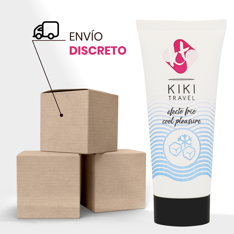 KIKÍ TRAVEL - GEL DESLIZANTE EFECTO FRÍO INTENSIFICADOR 50 ML 2 KIKÍ TRAVEL - GEL DESLIZANTE EFECTO FRÍO INTENSIFICADOR 50 ML - Imagen 2