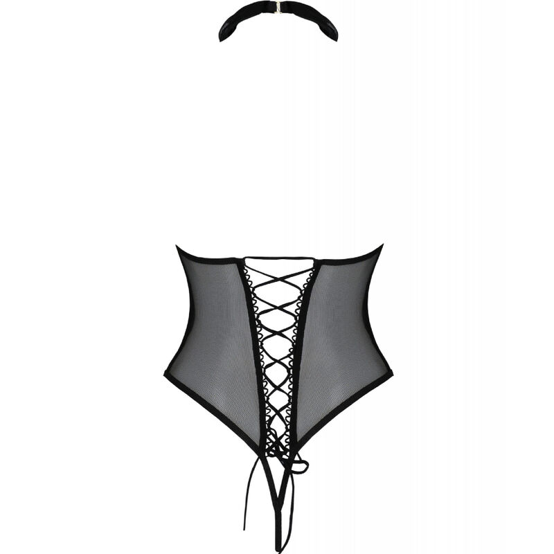 PASSION - TRISHA BODY ABIERTO NEGRO S/M 3 PASSION - TRISHA BODY ABIERTO NEGRO S/M - Imagen 4