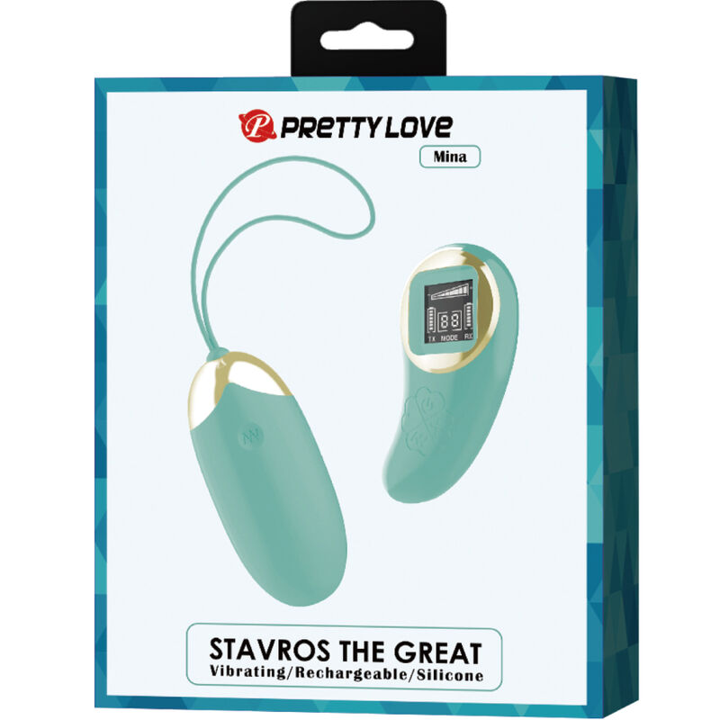 PRETTY LOVE - MINA HUEVO VIBRADOR CONTROL REMOTO VERDE 6 PRETTY LOVE - MINA HUEVO VIBRADOR CONTROL REMOTO VERDE - Imagen 6