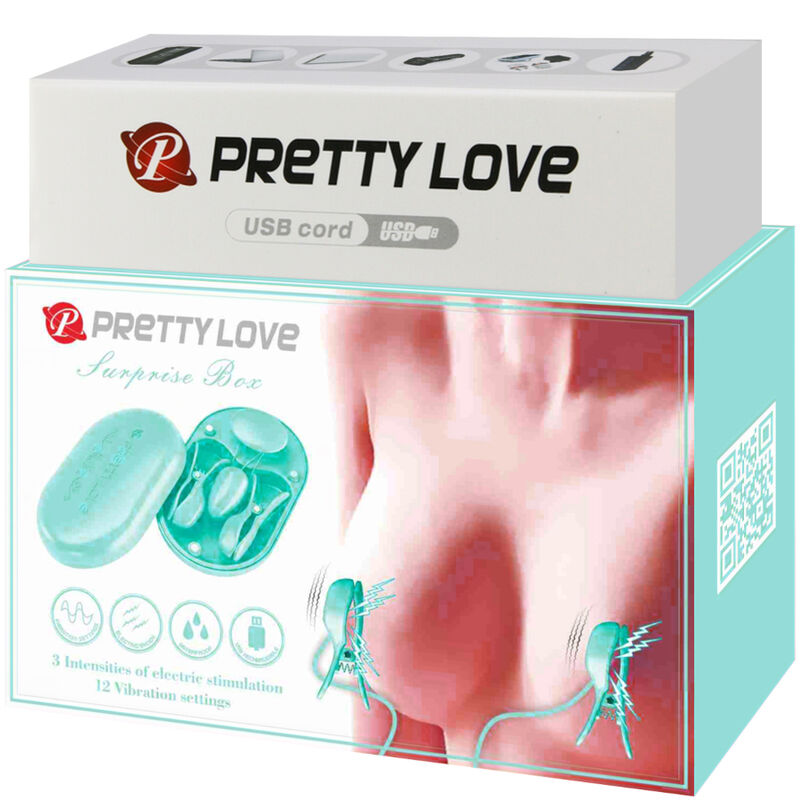PRETTY LOVE - SURPRISE BOX PINZAS ELECTRO ESTIMULACIÓN AZUL 3 PRETTY LOVE - SURPRISE BOX PINZAS ELECTRO ESTIMULACIÓN AZUL - Imagen 3