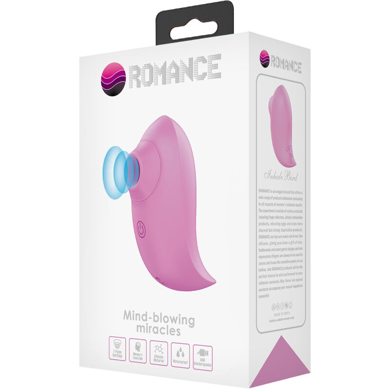 ROMANCE - INHALE BIRD MINI SUCCIONADOR CON FUNCIÓN MEMORIA 7 ROMANCE - INHALE BIRD MINI SUCCIONADOR CON FUNCIÓN MEMORIA - Imagen 7