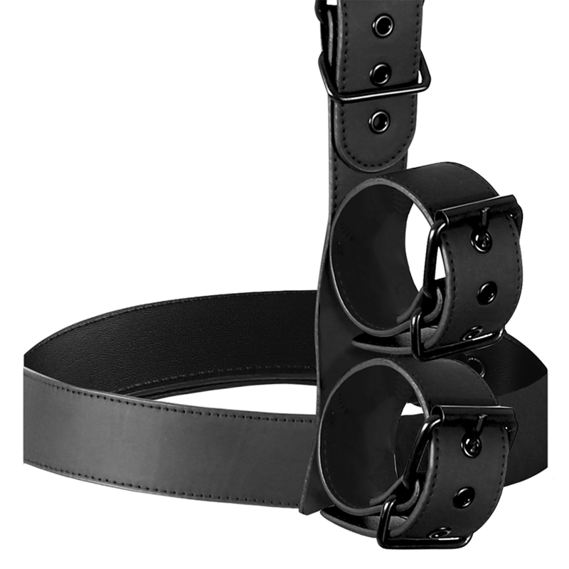 FETISH SUBMISSIVE BONDAGE - CONJUNTO DE SUJECIÓN PARA EL CUERPO DE CUELLO Y MUÑEQUERAS 6 FETISH SUBMISSIVE BONDAGE - CONJUNTO DE SUJECIÓN PARA EL CUERPO DE CUELLO Y MUÑEQUERAS - Imagen 6