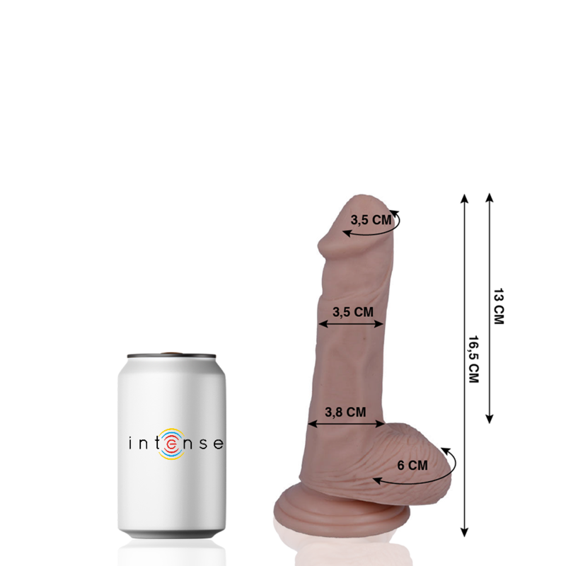 MR INTENSE - 5 PENE REALÍSTICO 16.5 CM -O- 3.5 CM 6 MR INTENSE - 5 PENE REALÍSTICO 16.5 CM -O- 3.5 CM - Imagen 6