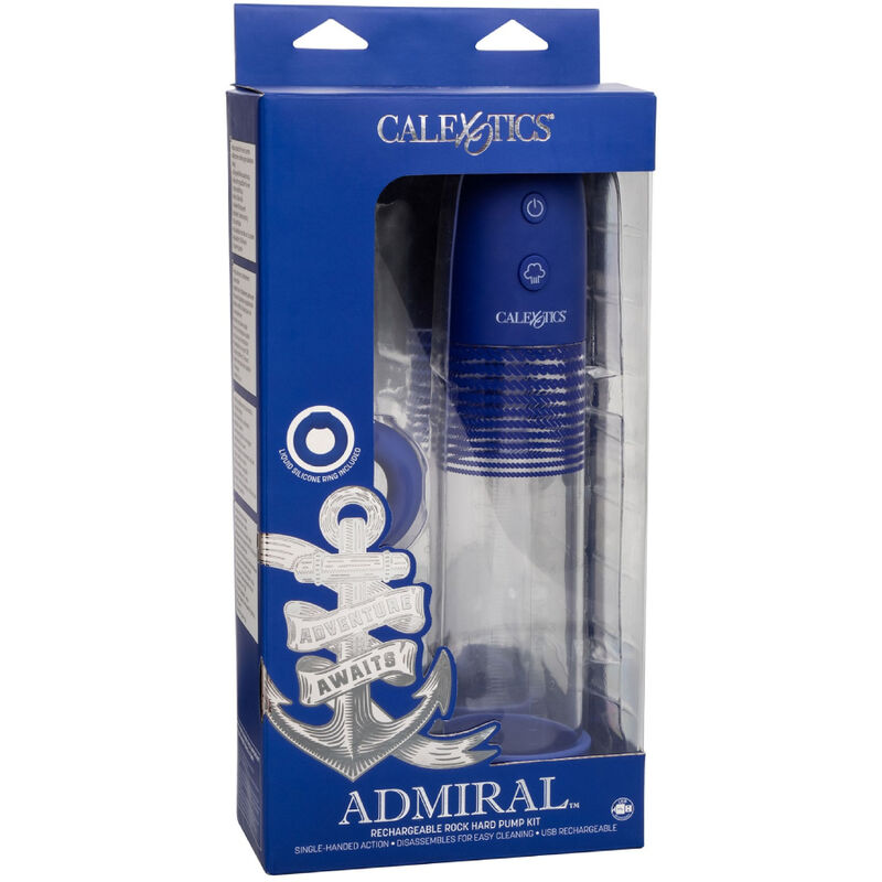 CALEXOTICS - ADMIRAL KIT BOMBA DE ERECCION RECARGABLE 6 CALEXOTICS - ADMIRAL KIT BOMBA DE ERECCION RECARGABLE - Imagen 6