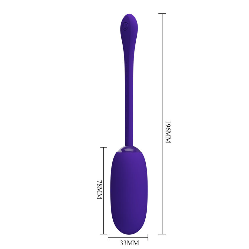 PRETTY LOVE - JULIUS HUEVO VIBRADOR IMPERMEBLE & RECARGABLE LILA 3 PRETTY LOVE - JULIUS HUEVO VIBRADOR IMPERMEBLE & RECARGABLE LILA - Imagen 3