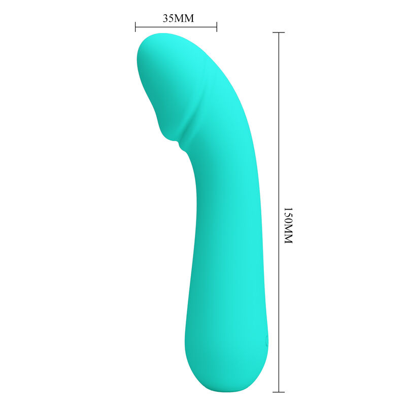 PRETTY LOVE - CETUS VIBRADOR RECARGABLE VERDE AGUA 6 PRETTY LOVE - CETUS VIBRADOR RECARGABLE VERDE AGUA - Imagen 6