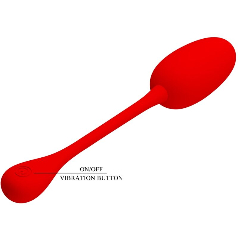PRETTY LOVE - KNUCKER HUEVO VIBRADOR RECARGABLE ROJO 8 PRETTY LOVE - KNUCKER HUEVO VIBRADOR RECARGABLE ROJO - Imagen 8