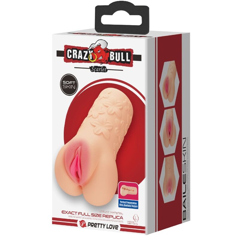 CRAZY BULL - SCARLET MASTUBADOR EN FORMA DE VAGINA 5 CRAZY BULL - SCARLET MASTUBADOR EN FORMA DE VAGINA - Imagen 5