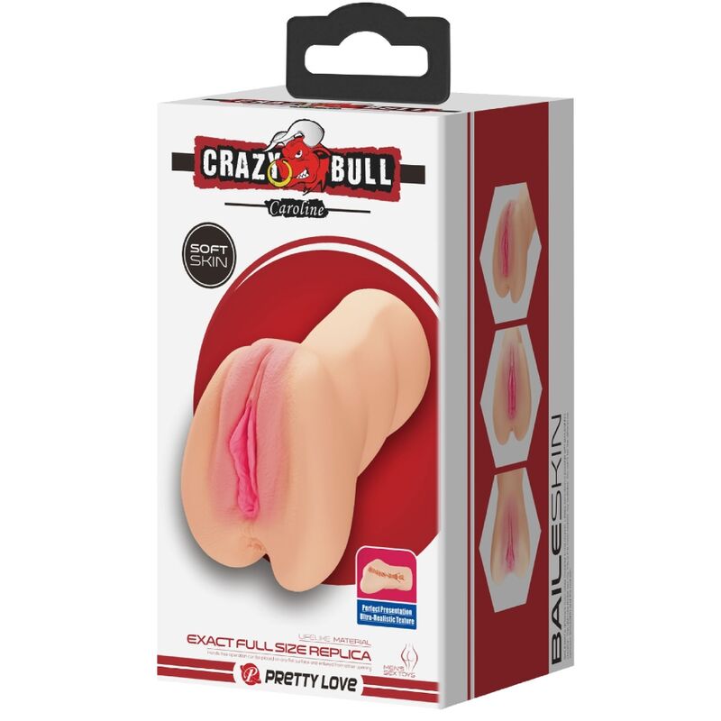 CRAZY BULL - CAROLINE MASTUBADOR EN FORMA DE VAGINA 3 CRAZY BULL - CAROLINE MASTUBADOR EN FORMA DE VAGINA - Imagen 3