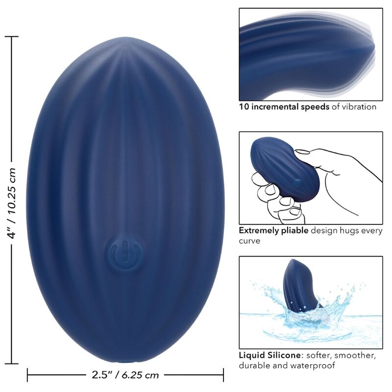CALEXOTICS - CASHMERE VELVET CURVE AZUL 11 CALEXOTICS - CASHMERE VELVET CURVE AZUL - Imagen 11