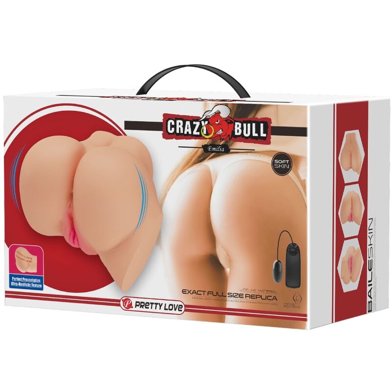 CRAZY BULL - VAGINA Y ANO REALÍSTICOS VIBRADOR EMILIA 9 CRAZY BULL - VAGINA Y ANO REALÍSTICOS VIBRADOR EMILIA - Imagen 9