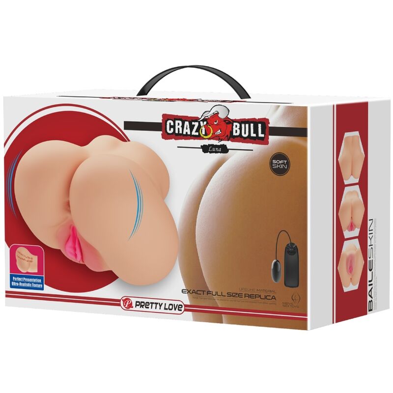 CRAZY BULL - VAGINA Y ANO REALÍSTICOS VIBRADOR LUNA 9 CRAZY BULL - VAGINA Y ANO REALÍSTICOS VIBRADOR LUNA - Imagen 9