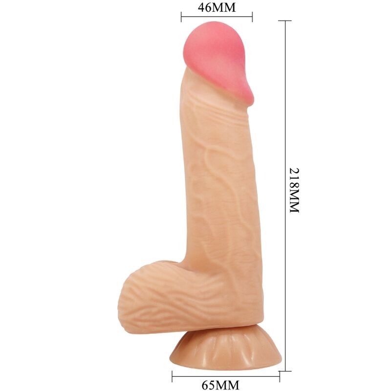 PRETTY LOVE - SLIDING SKIN SERIES DILDO REALÍSTICO CON VENTOSA PIEL DESLIZANTE 20.6 CM 2 PRETTY LOVE - SLIDING SKIN SERIES DILDO REALÍSTICO CON VENTOSA PIEL DESLIZANTE 20.6 CM - Imagen 2