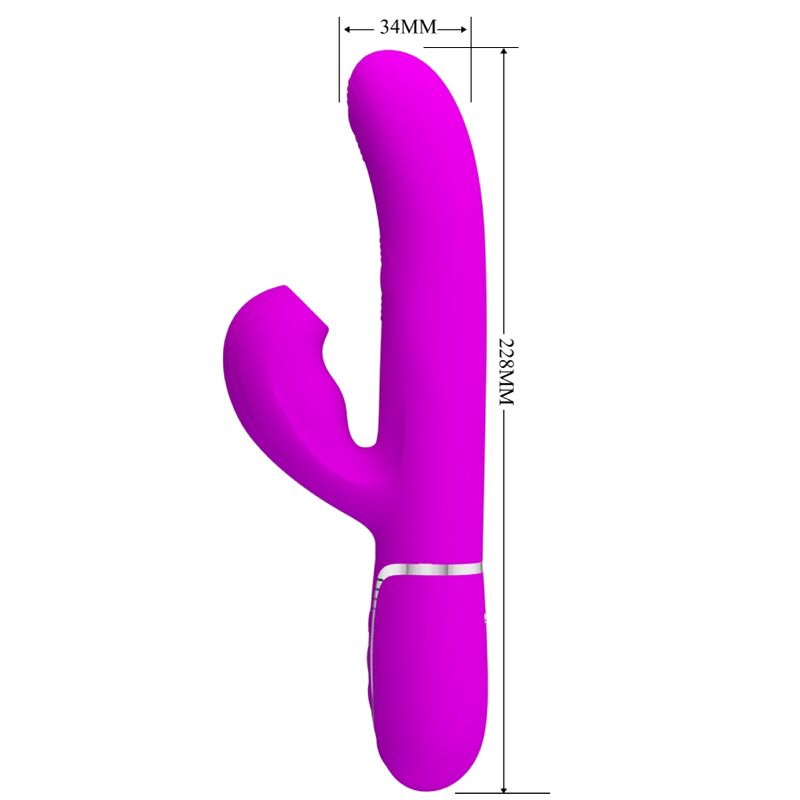 PRETTY LOVE - PERLITA VIBRADOR PUNTO G 3 EN 1 MULTIFUNCIÓN VIOETA 2 PRETTY LOVE - PERLITA VIBRADOR PUNTO G 3 EN 1 MULTIFUNCIÓN VIOETA - Imagen 2