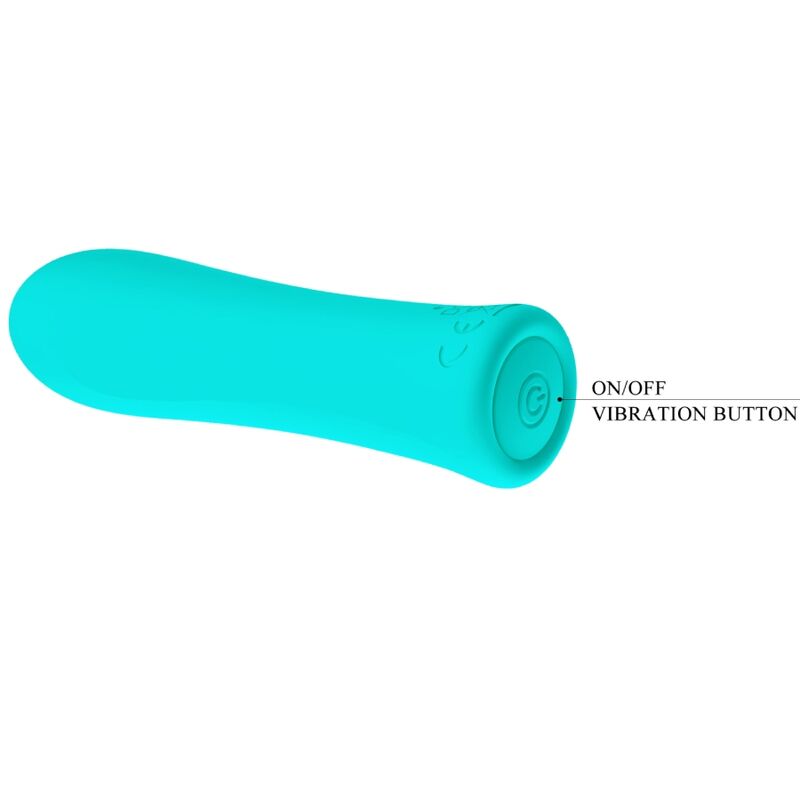 PRETTY LOVE - ALFREDA VIBRADOR SUPER POWER VERDE AGUA 7 PRETTY LOVE - ALFREDA VIBRADOR SUPER POWER VERDE AGUA - Imagen 7