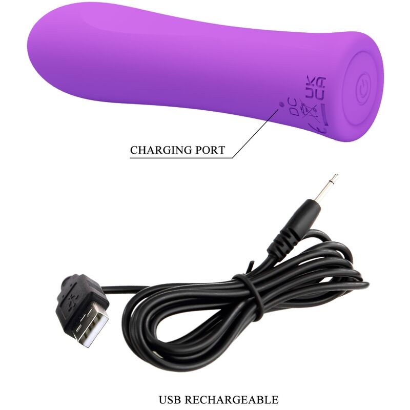 PRETTY LOVE - ALFREDA VIBRADOR SUPER POWER MORADO 7 PRETTY LOVE - ALFREDA VIBRADOR SUPER POWER MORADO - Imagen 7