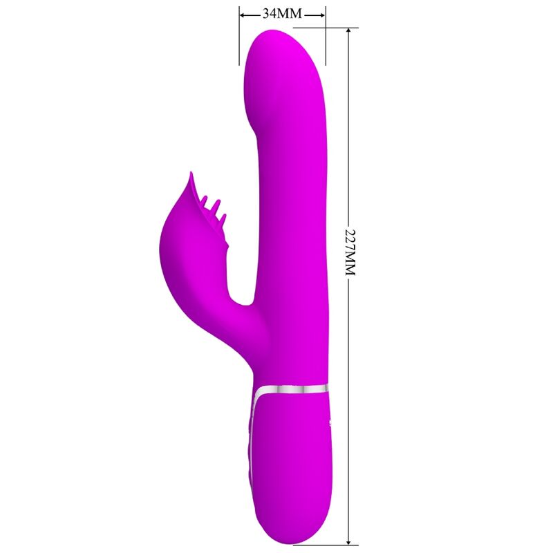 PRETTY LOVE - VIBRADOR RABBIT PERLAS VIOLETA 7 PRETTY LOVE - VIBRADOR RABBIT PERLAS VIOLETA - Imagen 7