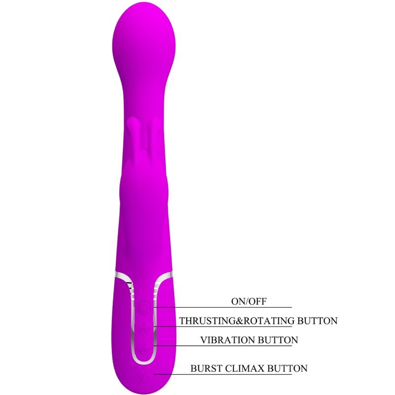 PRETTY LOVE - DEJON VIBRADOR RABBIT 3 EN 1 MULTIFUNCIÓN VIOLETA 9 PRETTY LOVE - DEJON VIBRADOR RABBIT 3 EN 1 MULTIFUNCIÓN VIOLETA - Imagen 9